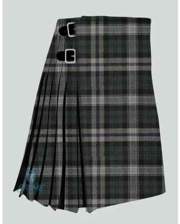 Black Scottish National Tartan Kilt