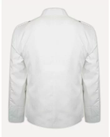 White Argyll Kilt Jacket