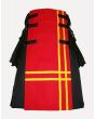 red And black hybrid kilt