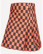 Black and Orange Hybrid Kilt