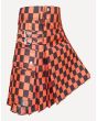 Black and Orange Hybrid Utility Kilt