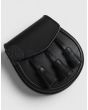 Black Leather Day Sporran