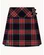 Black Stewart Tartan Kilt for Women
