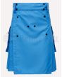 Blue Utility Kilt
