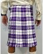 erskine purple tartan kilt