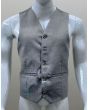 Gray Wool Kilt Vest