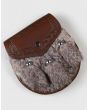 Grey Rabbit Fur Sporran
