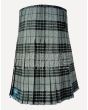 light grey tartan kilt
