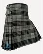 grey tartan kilt
