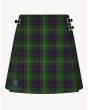 Hamilton Green Tartan Kilt For Women