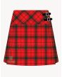 MacDonald of the Isles Red Modern Tartan Kilt for Women