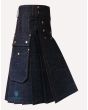 Mens Denim Kilt