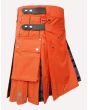 Orange Deluxe Utility Hybrid Kilt