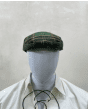 all ireland green tartan flat hat