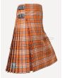 Tennessee Volunteer Orange Tartan Kilt