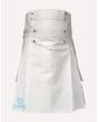 White Utility Kilt