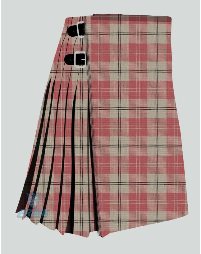 Ailsa Pink Tartan Kilt