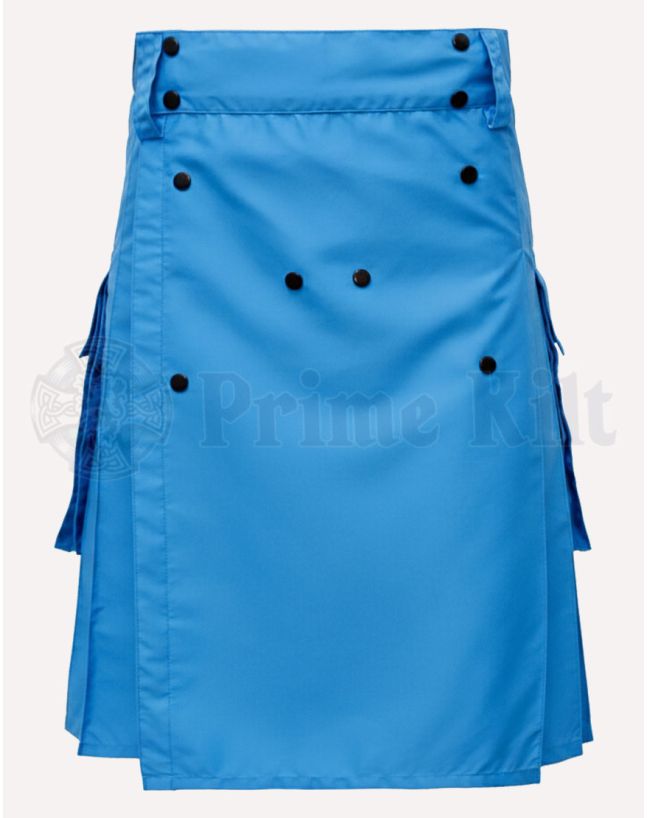 Blue Utility Kilt