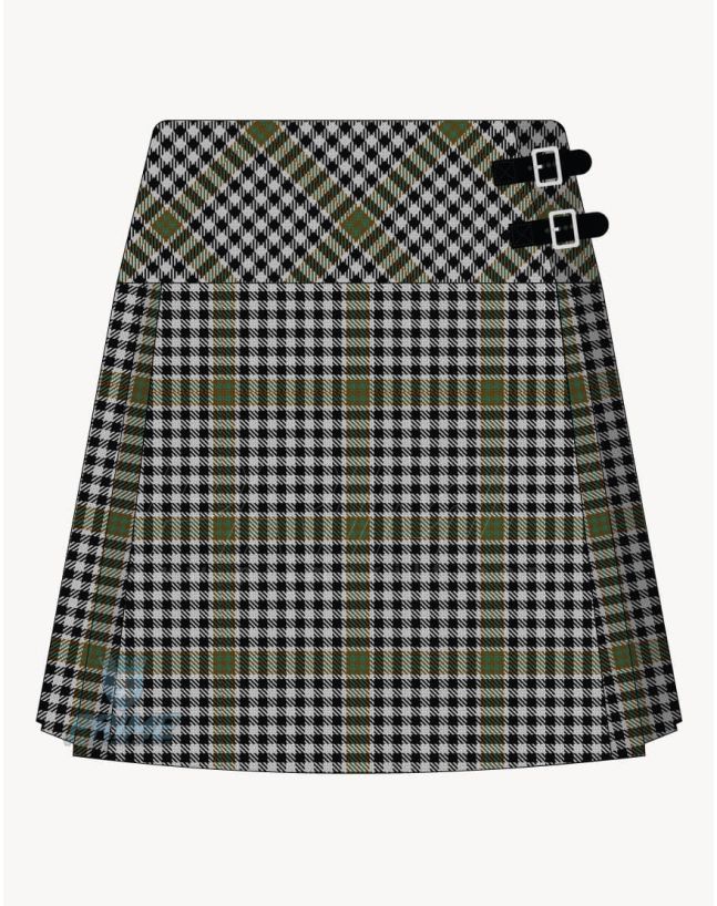 Burns Check Tartan Kilt For Women