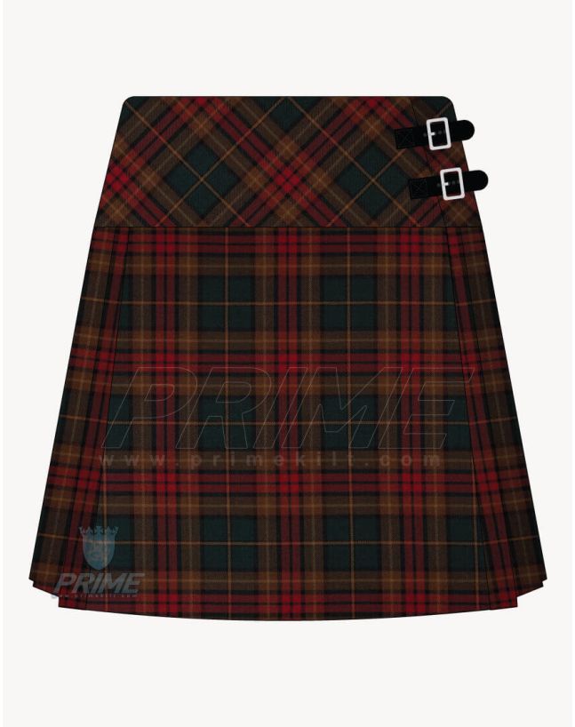 County Cavan Tartan Kilt for Women