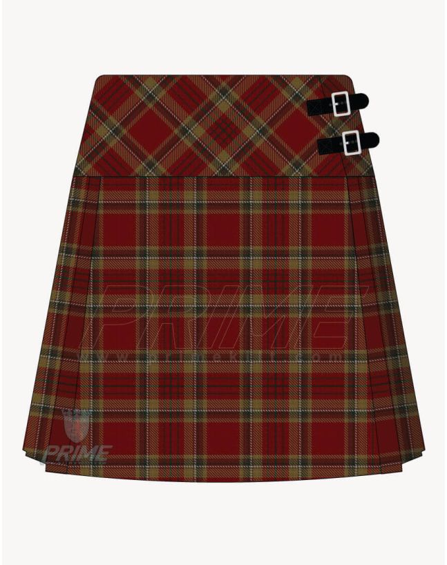 County Tyrone Tartan Kilt for Women