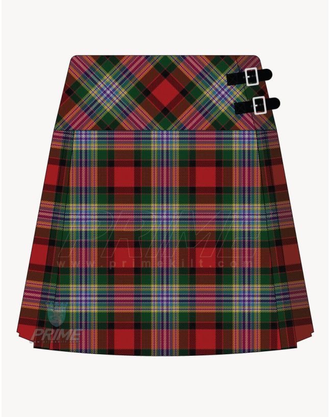 Dundee Tartan Kilt For Women