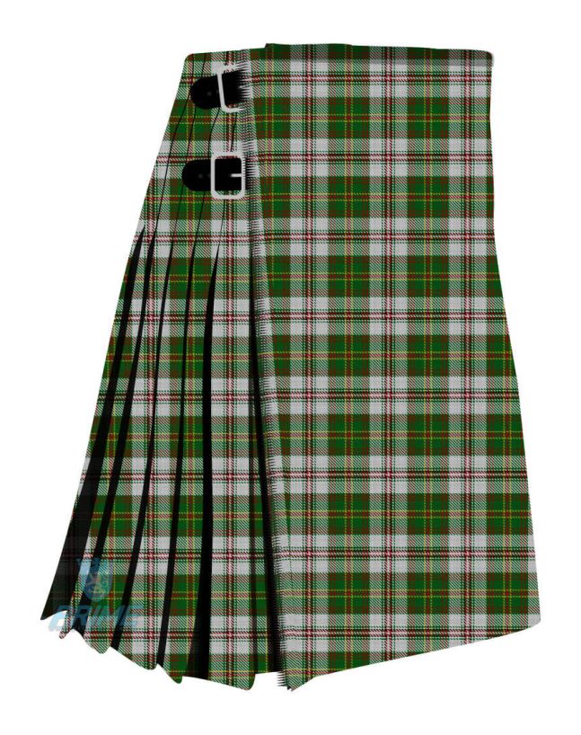 hay white dress tartan kilt