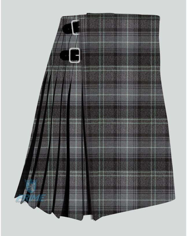 Highland Granite Sage Tartan Kilt