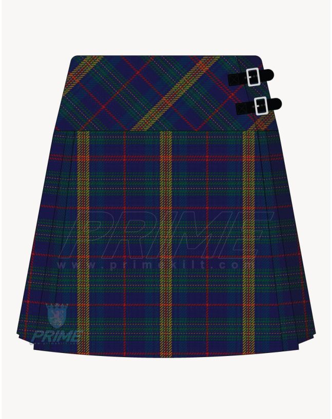 Jenkins Of Wales Tartan Kilt for Women