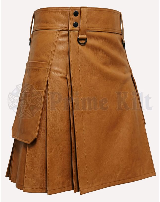 Leather Work Kilt