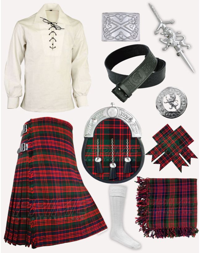 Macdonald Tartan Kilt Set