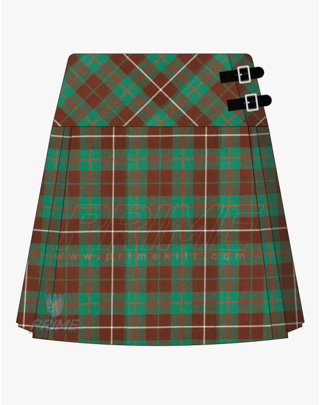 Mackinnon Hunting Ancient Tartan Kilt for Women