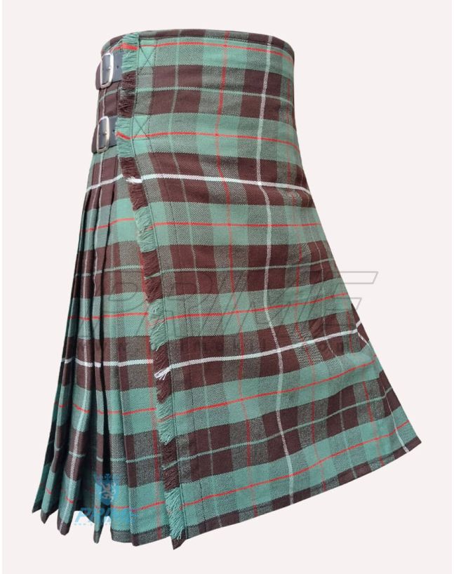 Mackinnon Hunting Ancient Tartan Kilt