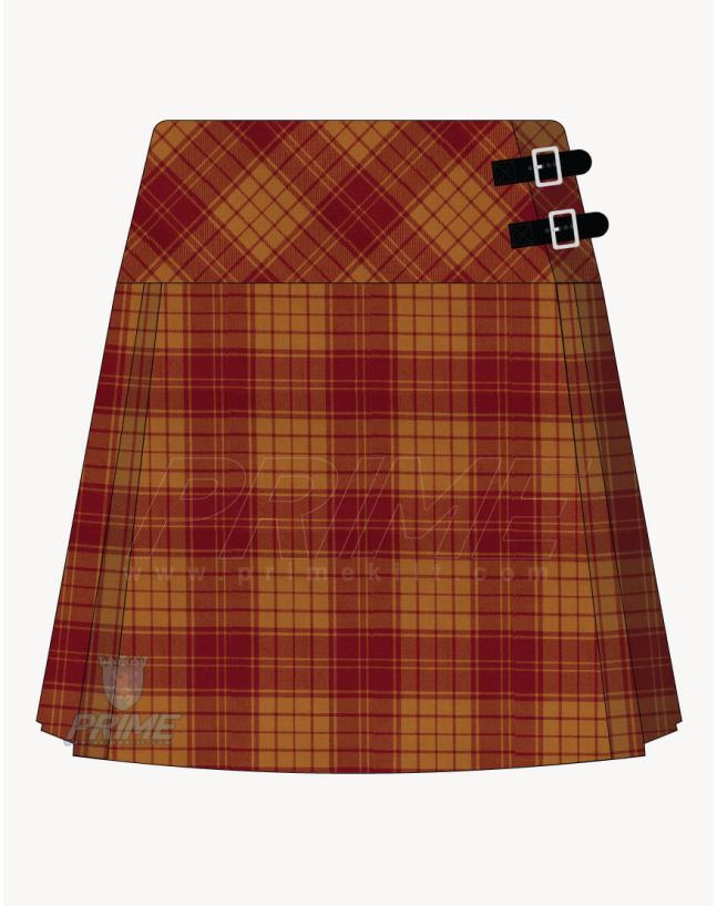 MacMillan Dress Muted Tartan Kilt for Women