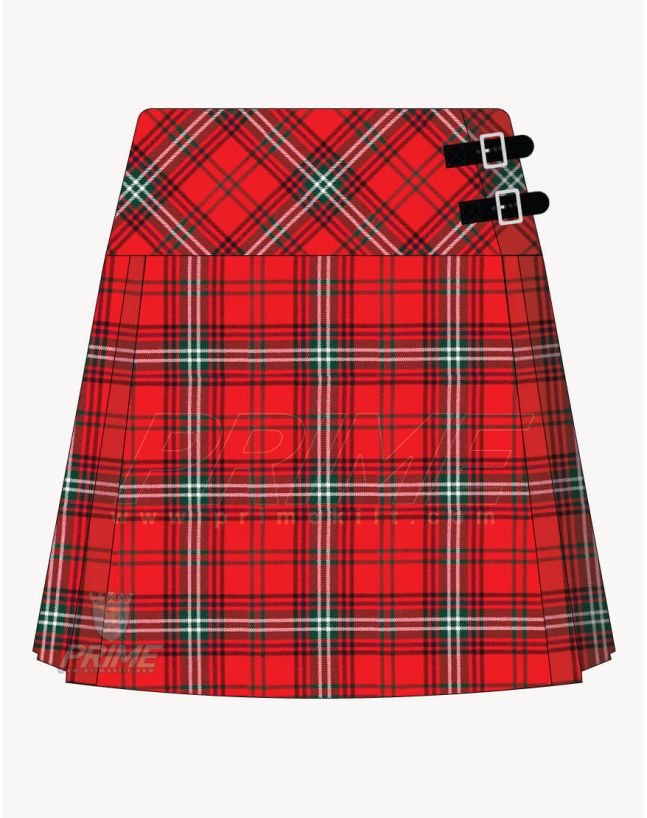Seton Modern Tartan Kilt for Women