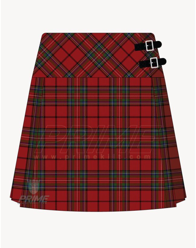 Stewart of Galloway Tartan Kilt for Women
