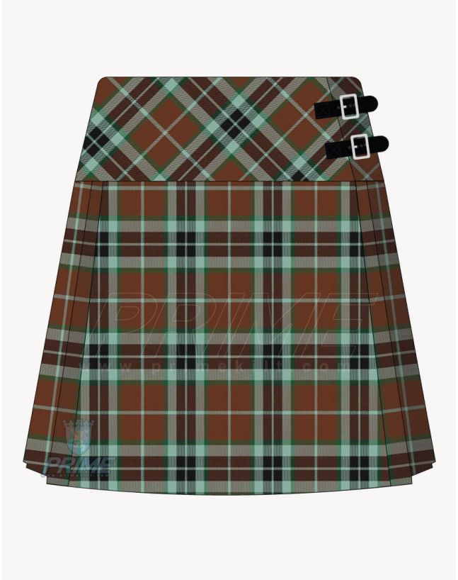 Thomson Hunting Tartan Kilt For Women