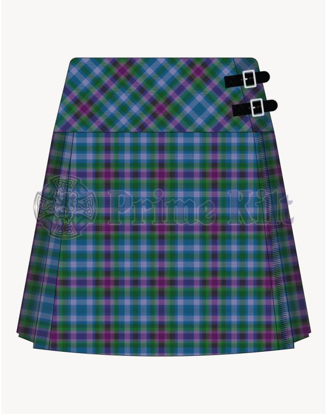 Virginia State Tartan Kilt For Women
