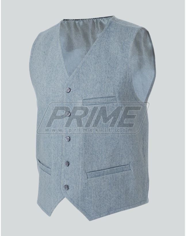 Washed Denim Vest