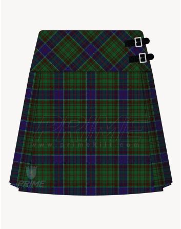 Adams Tartan Kilt For Women