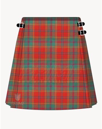 All Ireland Red Tartan Kilt for Women