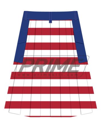 American Circled Flag Hybrid Kilt