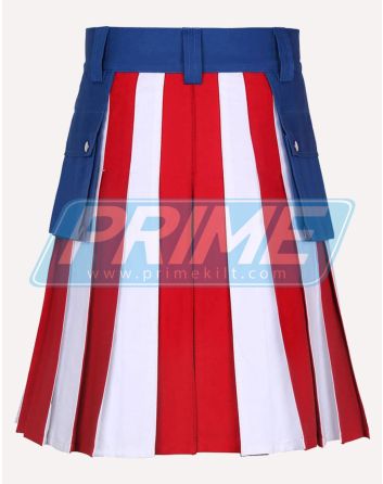 American Flag Special Design Hybrid Utility Kilt
