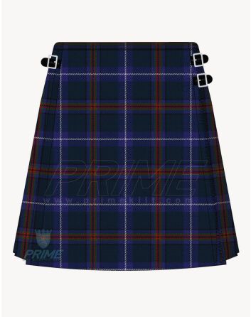American National Tartan Kilt For Women