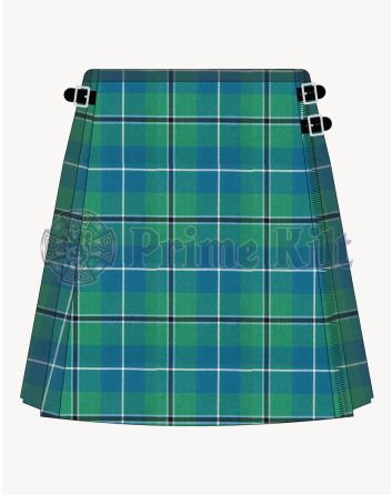 Ancient Douglas Tartan Kilt For Women