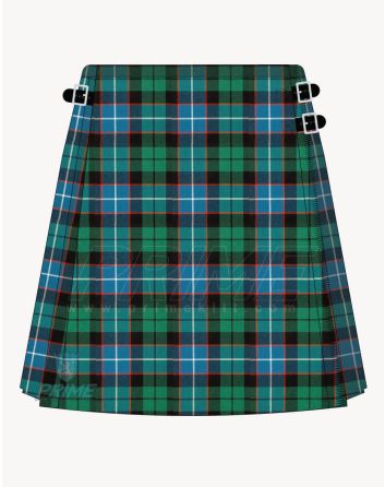 Ancient Galbraith Tartan Kilt For Women