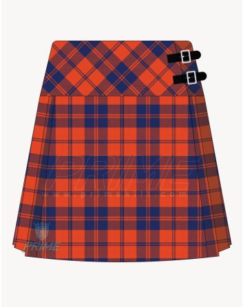 Auburn University Modern Tartan Kilt For Women