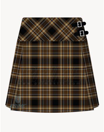 Bear Pride Tartan Kilt For Women