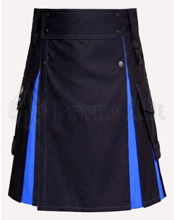 Black and Blue Kilt