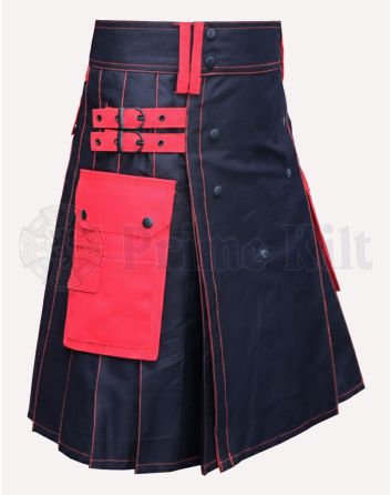 black and red kilt